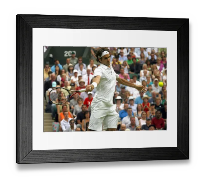 Framed Print : Roger Federer Framed Print : Roger Federer