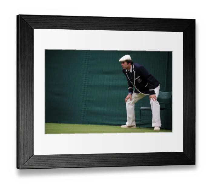Framed Print : Line Judge Framed Print : Line Judge