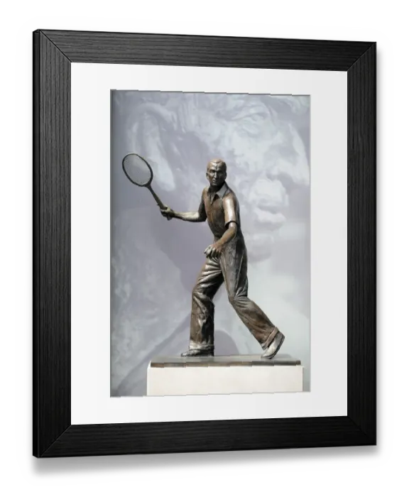 Framed Print : Fred Perry Statue Framed Print : Fred Perry Statue