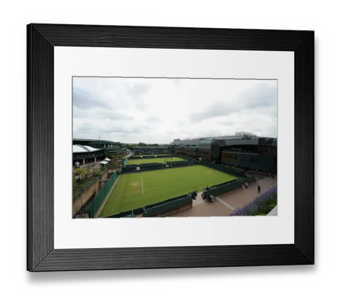 Framed Print : View Of Centre Court Framed Print : View Of Centre Court