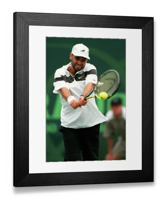 Framed Print : Andre Agassi Framed Print : Andre Agassi