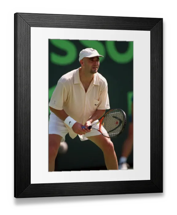 Framed Print : Andre Agassi Framed Print : Andre Agassi