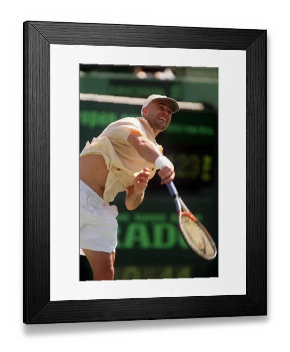 Framed Print : Andre Agassi Framed Print : Andre Agassi