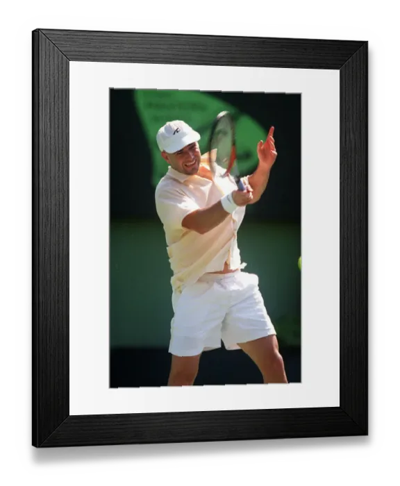 Framed Print : Andre Agassi Framed Print : Andre Agassi