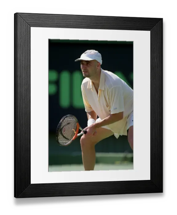 Framed Print : Andre Agassi Framed Print : Andre Agassi