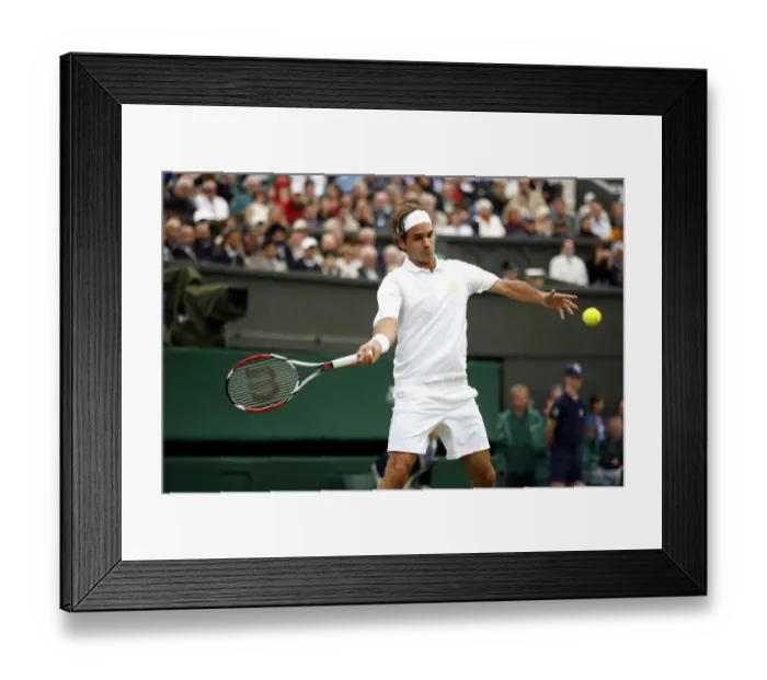 Framed Print : Roger Federer Framed Print : Roger Federer