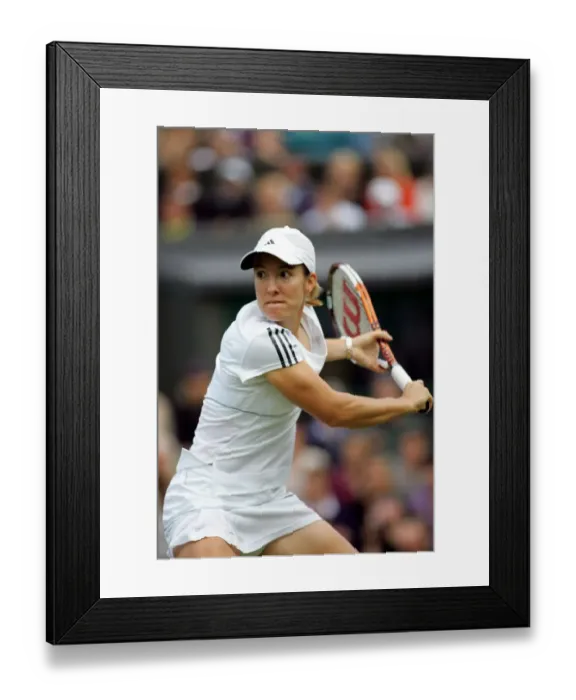 Framed Print : Justine Henin