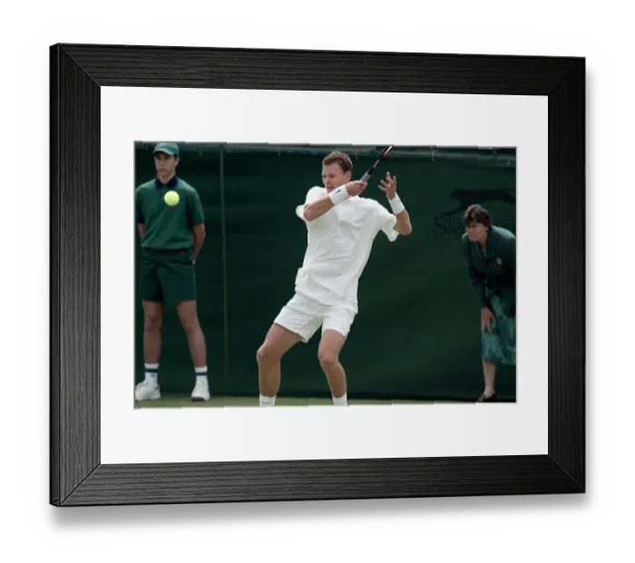 Framed Print : Sjeng Schalken