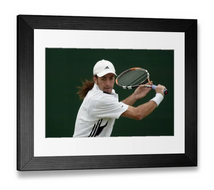 Framed Print : Nicolas Massu Framed Print : Nicolas Massu