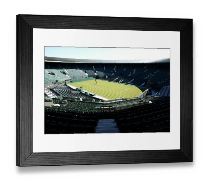 Framed Print : Centre Court