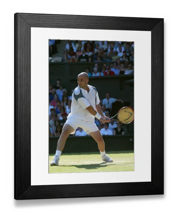 Framed Print : Andre Agassi Framed Print : Andre Agassi
