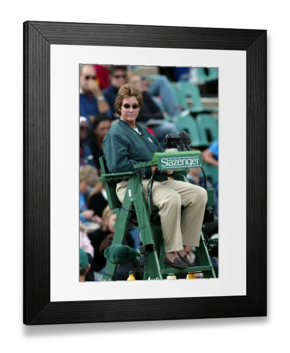 Framed Print : Referee Wimbledon Championships 2004 Wimbledon Championships 2004 Wimbledon Framed Print : Referee Wimbledon Championships 2004 Wimbledon Championships 2004 Wimbledon