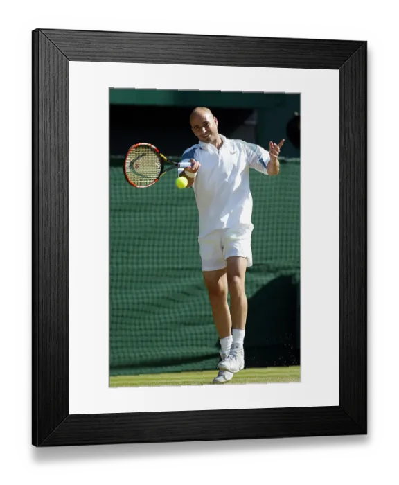Framed Print : Andre Agassi Framed Print : Andre Agassi