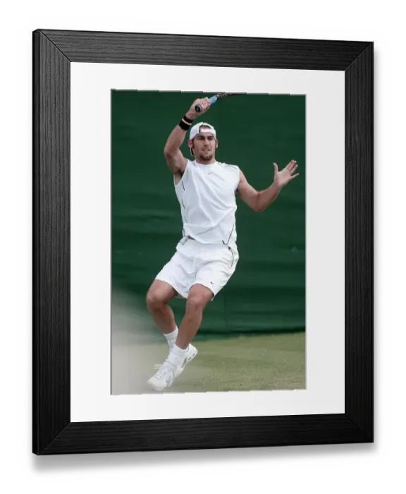 Framed Print : Robby Ginepri Framed Print : Robby Ginepri