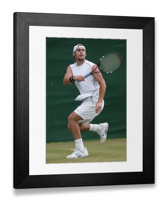 Framed Print : Robby Ginepri Framed Print : Robby Ginepri