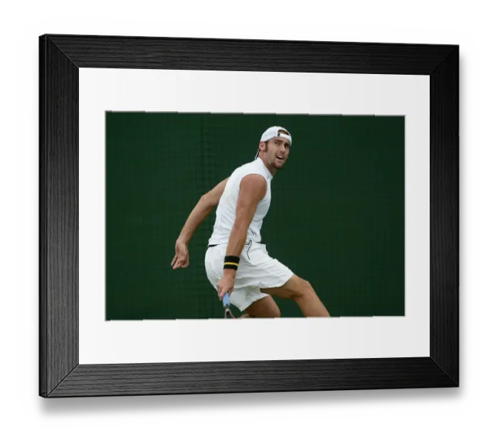 Framed Print : Robby Ginepri Framed Print : Robby Ginepri