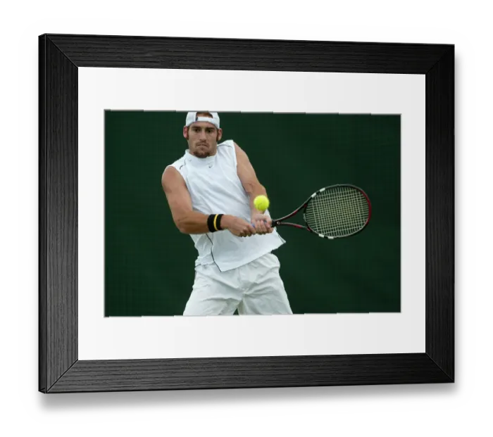 Framed Print : Robby Ginepri Framed Print : Robby Ginepri