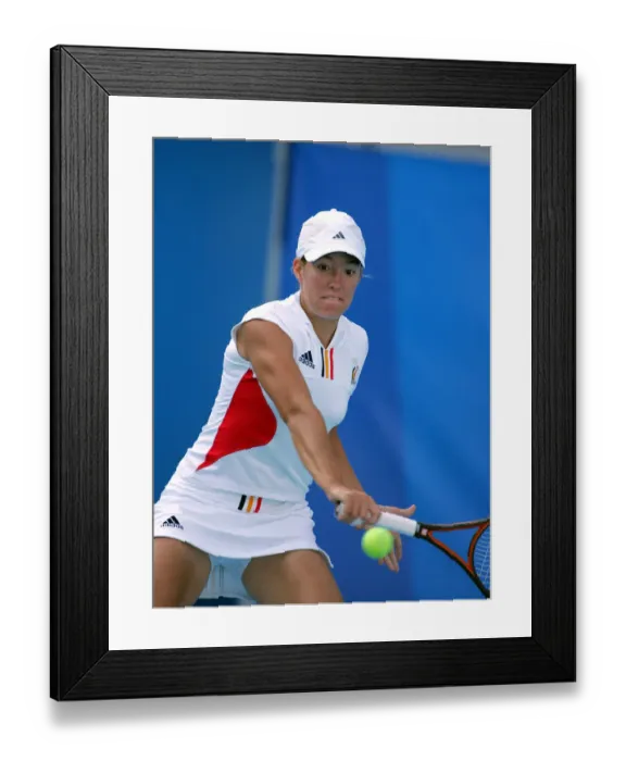 Framed Print : Justinne Henin- Hardenne