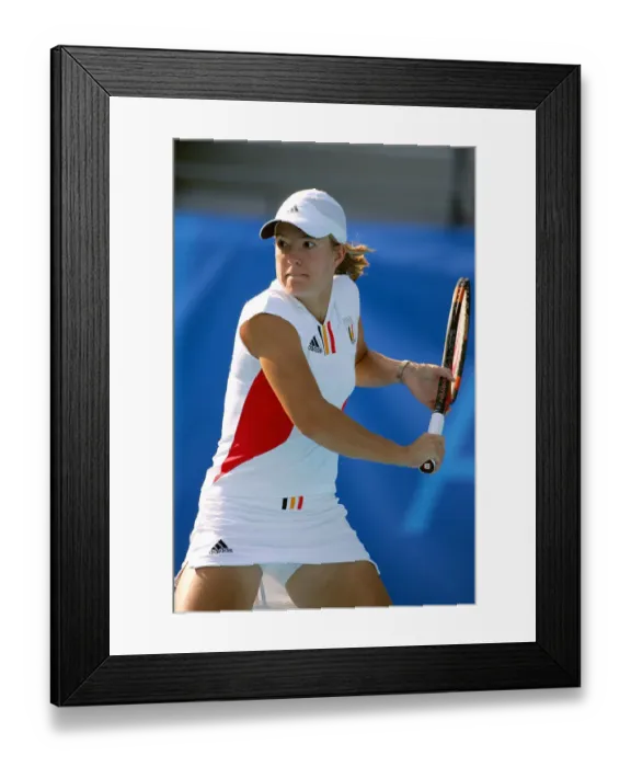 Framed Print : Justinne Henin-Hardenne Framed Print : Justinne Henin-Hardenne