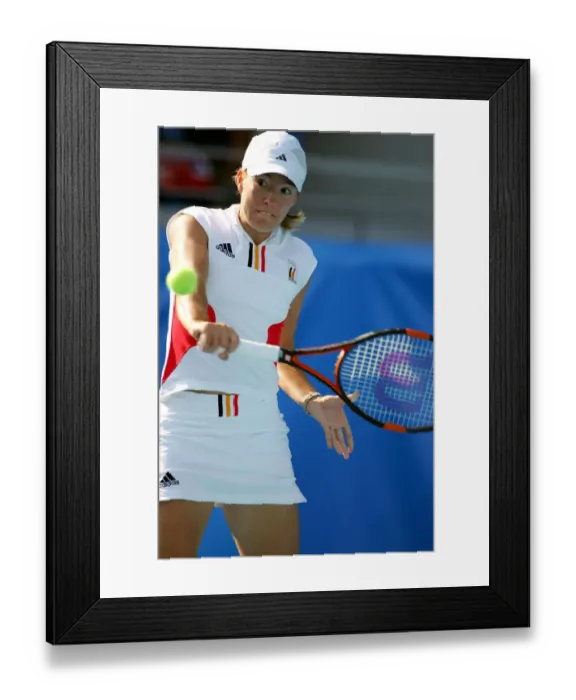 Framed Print : Justinne Henin-Hardenne Framed Print : Justinne Henin-Hardenne