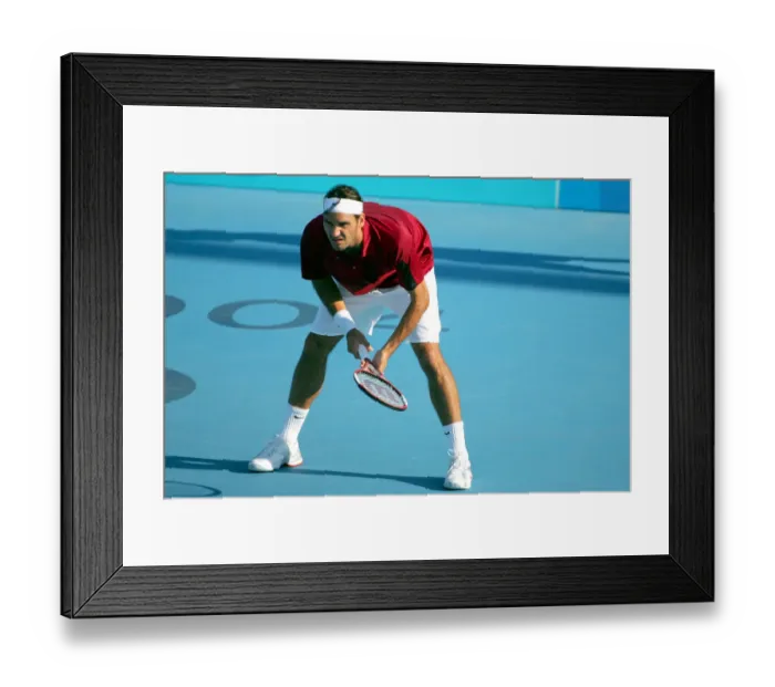Framed Print : Roger Federer