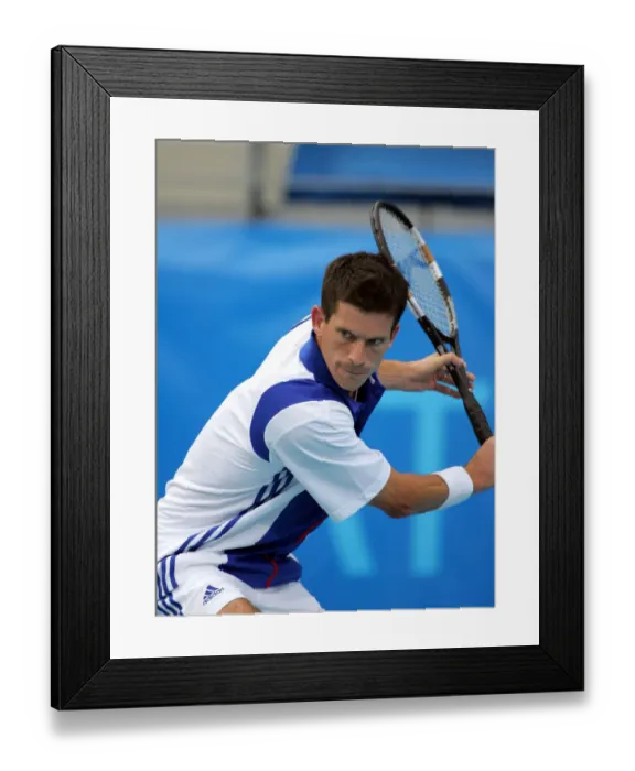 Framed Print : Tim Henman