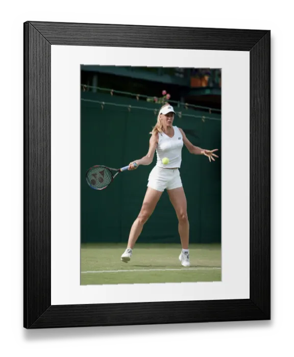 Framed Print : Elena Dementieva Framed Print : Elena Dementieva