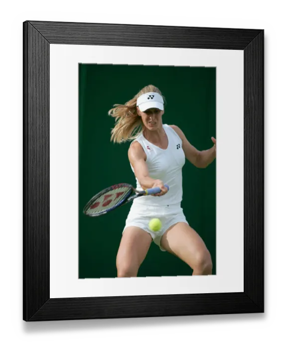 Framed Print : Elena Dementieva Framed Print : Elena Dementieva