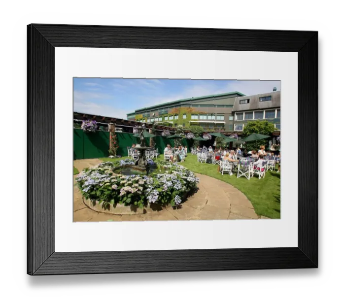 Framed Print : Wimbledon Cafe & Centre Court