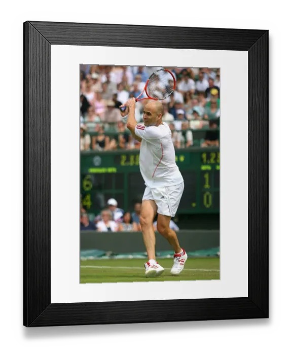 Framed Print : Andre Agassi Framed Print : Andre Agassi