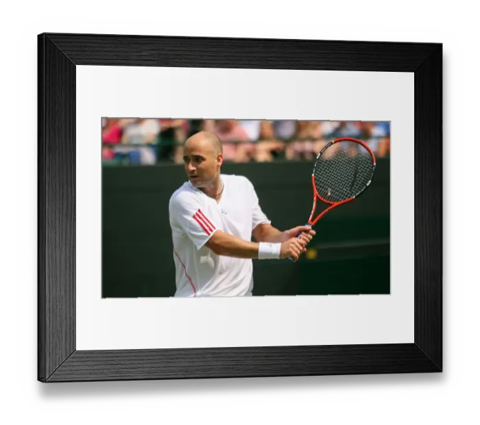 Framed Print : Andre Agassi Framed Print : Andre Agassi