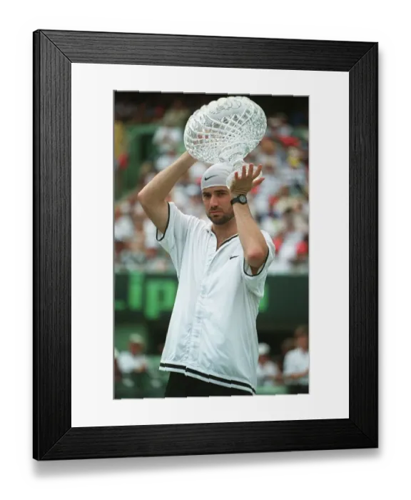 Framed Print : Andre Agassi Framed Print : Andre Agassi