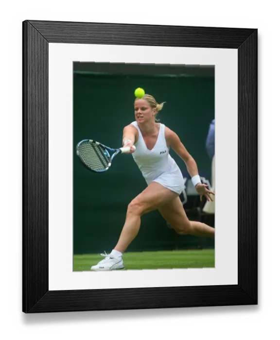Framed Print : Kim Clijsters