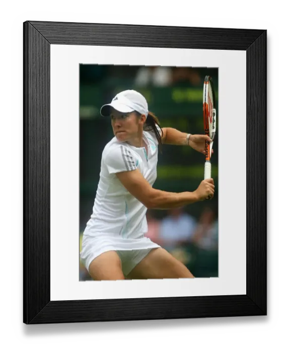 Framed Print : Justine Henin-Hardenne Framed Print : Justine Henin-Hardenne