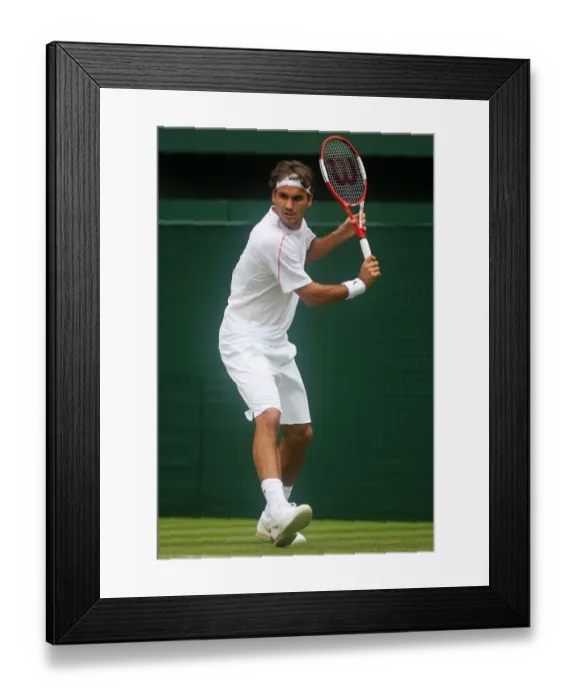 Framed Print : Roger Federer Framed Print : Roger Federer