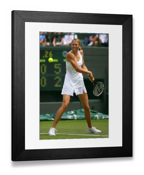 Framed Print : Maria Sharapova