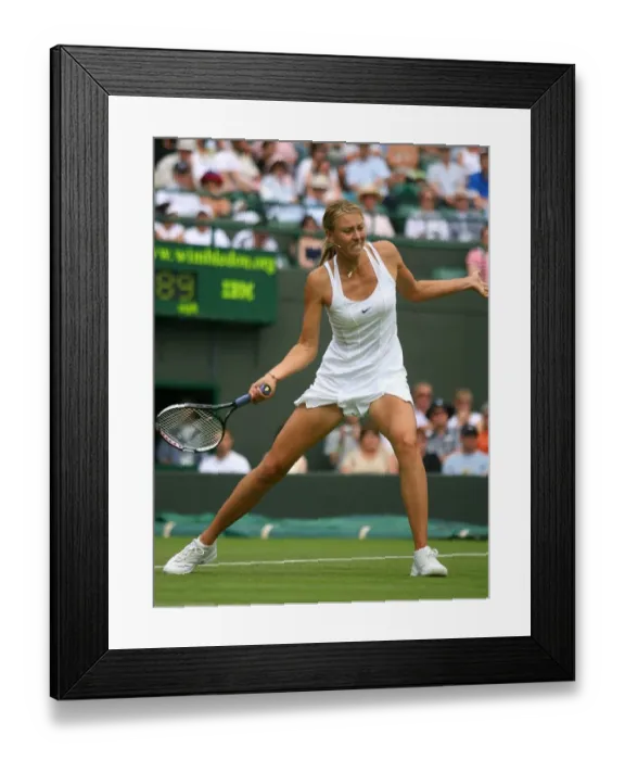Framed Print : Maria Sharapova