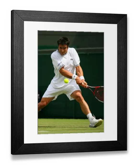 Framed Print : Janko Tipsarevic Framed Print : Janko Tipsarevic