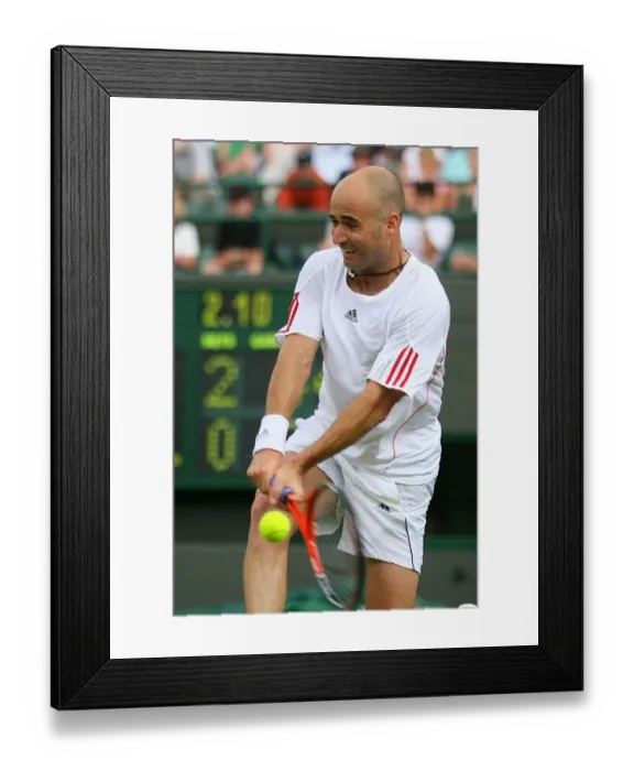 Framed Print : Andre Agassi Framed Print : Andre Agassi