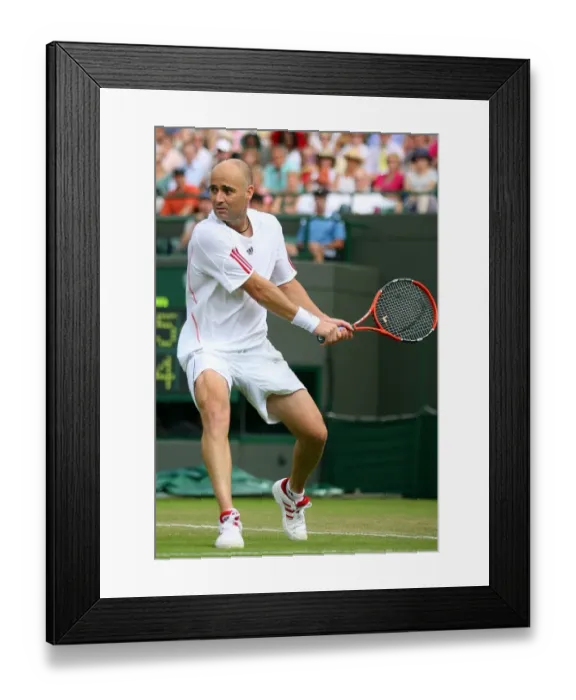 Framed Print : Andre Agassi Framed Print : Andre Agassi