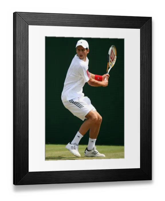 Framed Print : Novak Djokovic