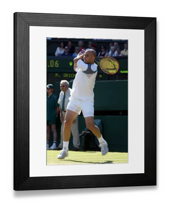 Framed Print : Andre Agassi Framed Print : Andre Agassi