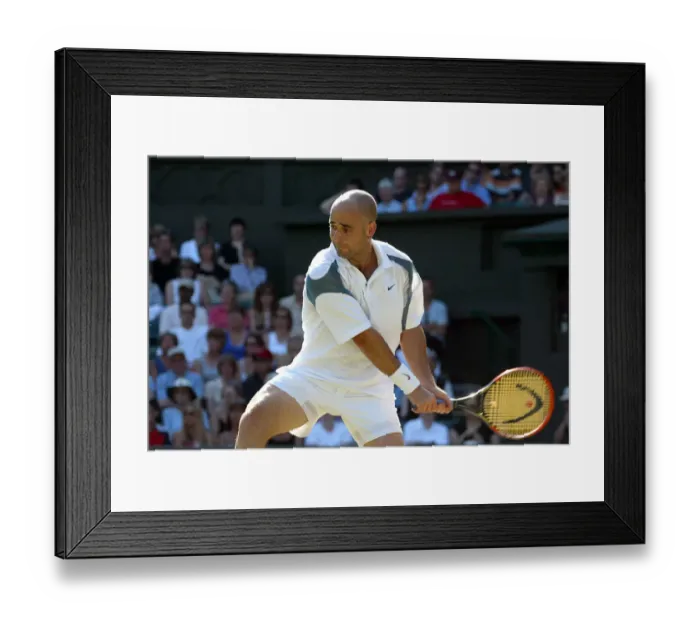 Framed Print : Andre Agassi Framed Print : Andre Agassi