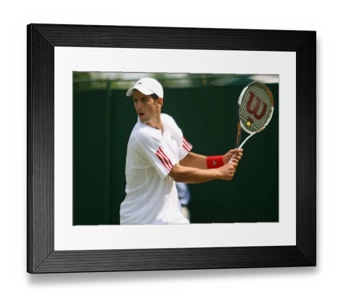 Framed Print : Novak Djokovic
