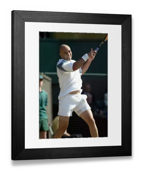 Framed Print : Andre Agassi Framed Print : Andre Agassi