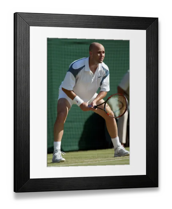 Framed Print : Andre Agassi Framed Print : Andre Agassi