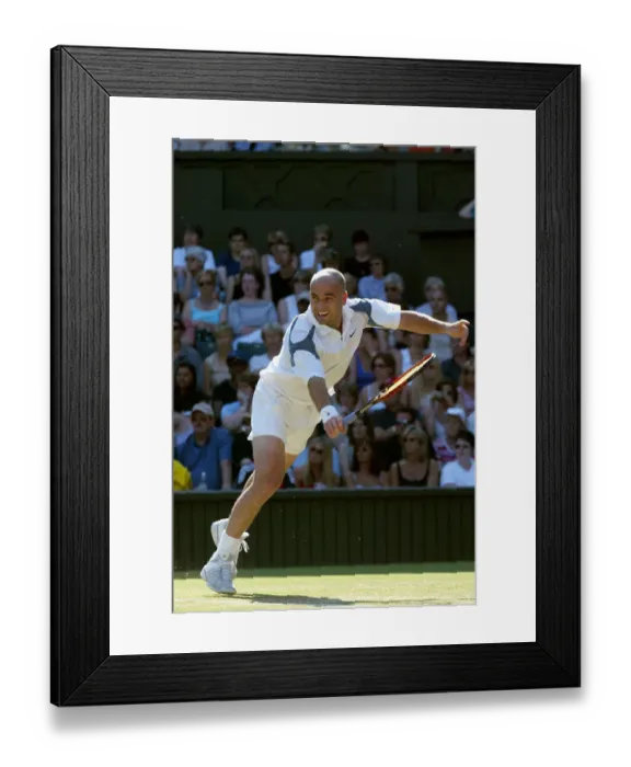 Framed Print : Andre Agassi Framed Print : Andre Agassi
