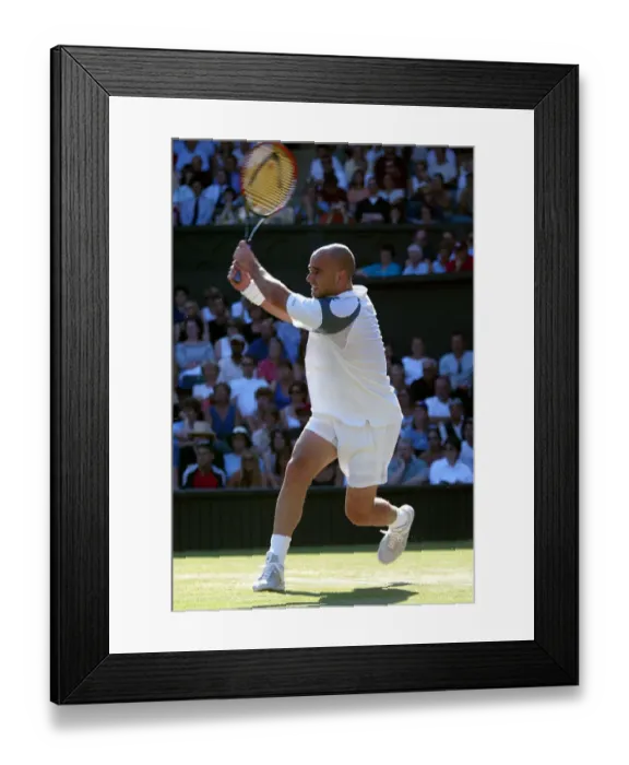 Framed Print : Andre Agassi Framed Print : Andre Agassi