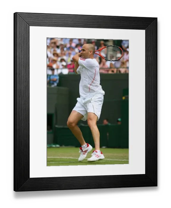 Framed Print : Andre Agassi Framed Print : Andre Agassi