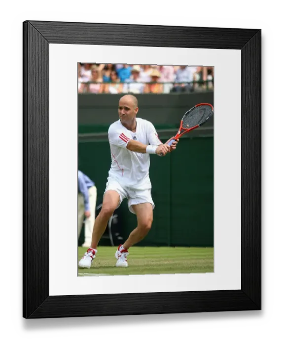Framed Print : Andre Agassi Framed Print : Andre Agassi